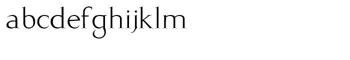 Kurosawa Serif Normal Font LOWERCASE