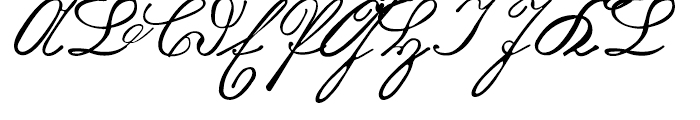 Kurrent Kupferstich Regular Font UPPERCASE