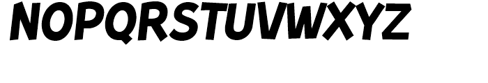 Kurri Island Caps Italic Bold Font UPPERCASE