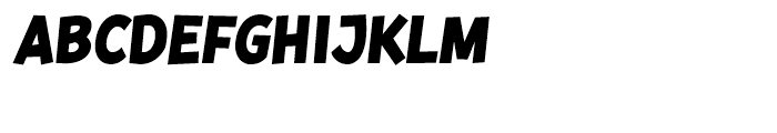 Kurri Island Caps Italic Bold Font LOWERCASE