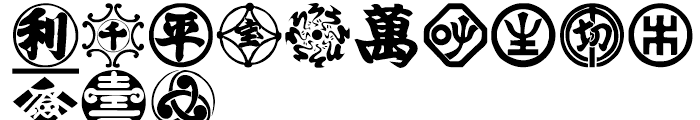 Kurusu Regular Font UPPERCASE