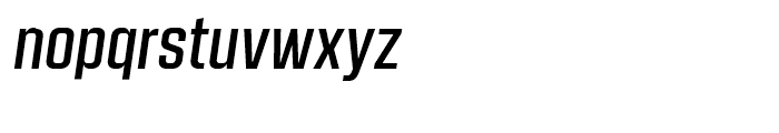 Kuunari Medium Condensed Italic Font LOWERCASE