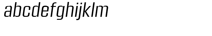 Kuunari Regular Italic Font LOWERCASE