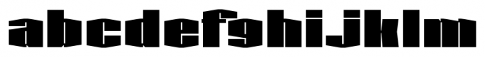 Kubrick Black Font LOWERCASE
