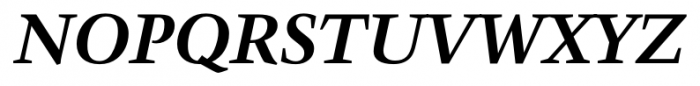 Kuenstler 480 Bold Italic Font UPPERCASE
