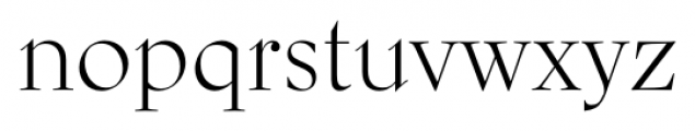 Kumlien Pro Regular Font LOWERCASE