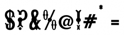 Kurilian Regular Font OTHER CHARS