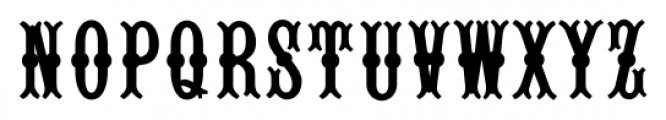Kurilian Regular Font UPPERCASE