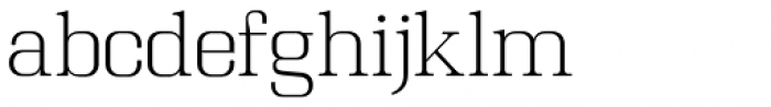 Kubera Serif Light Font LOWERCASE