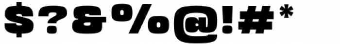 Kubo Sans Extra Black Font OTHER CHARS