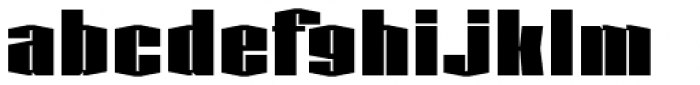 Kubrick ExtraBold Font LOWERCASE