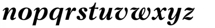 Kudryashev Bold Italic Font LOWERCASE