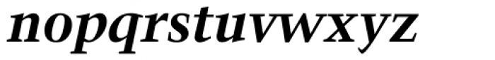 Kuenstler 480 Bold Italic Font LOWERCASE