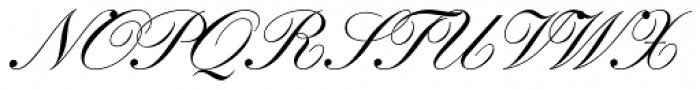 Kuenstler Script Pro Cyrillic Medium Font UPPERCASE