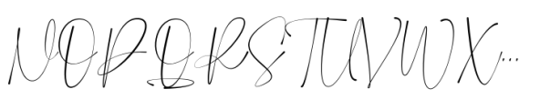 Kufiye Script Font UPPERCASE