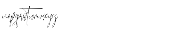 Kufiye Script Font LOWERCASE