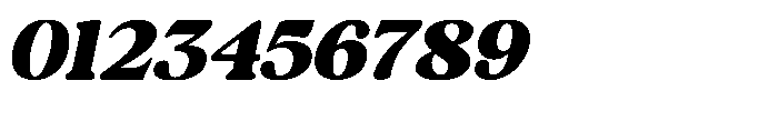 Kuillo Chunk Italic Font OTHER CHARS