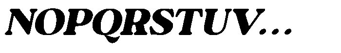 Kuillo Chunk Italic Font UPPERCASE