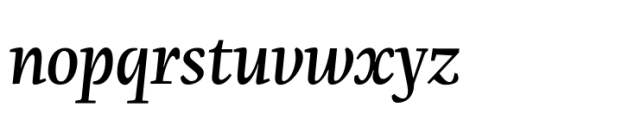 Kukulkan Extra Light Italic Font LOWERCASE