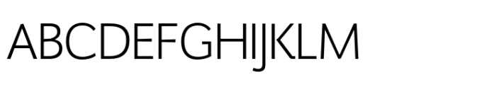 Kukulkan Sans Light Font UPPERCASE