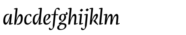 Kukulkan Thin Italic Font LOWERCASE