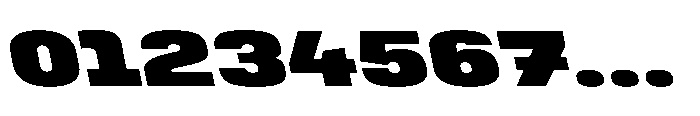 Kulutu Alt Heavy Expanded Oblique Font OTHER CHARS
