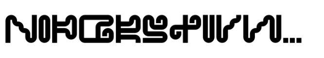 Kuma Heavy Font UPPERCASE