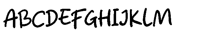 Kumiko Font UPPERCASE