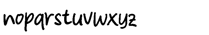 Kumiko Font LOWERCASE