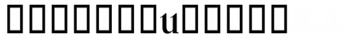 Kumlien Alts Condensed Font LOWERCASE