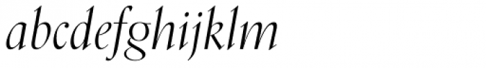 Kumlien Italic Font LOWERCASE