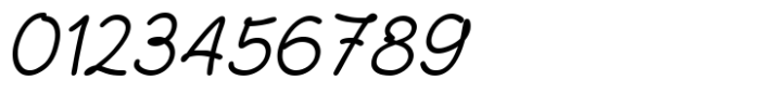 Kumo Sans Italic Font OTHER CHARS