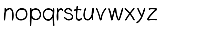 Kumo Sans Regular Font LOWERCASE