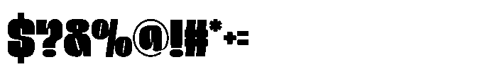 Kunatic Font OTHER CHARS