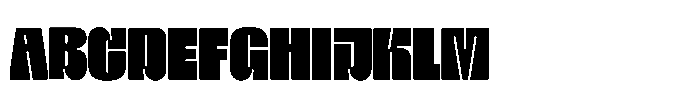 Kunatic Font UPPERCASE