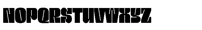 Kunatic Font UPPERCASE