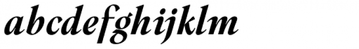 Kunda Book Bold Italic Font LOWERCASE
