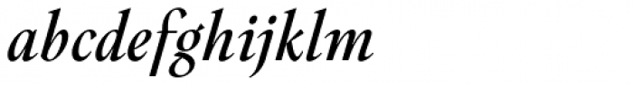 Kunda Book Medium Italic Font LOWERCASE