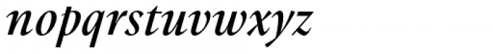 Kunda Book Medium Italic Font LOWERCASE