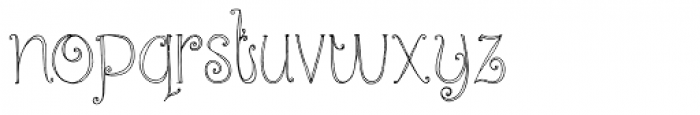 Kundalini Font LOWERCASE