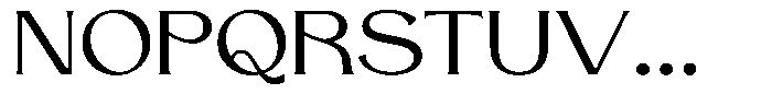 Kuntila Font UPPERCASE