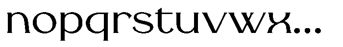 Kuntila Font LOWERCASE