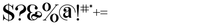 Kuoros VP Regular Font OTHER CHARS