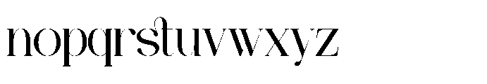 Kuriyos Regular Font LOWERCASE