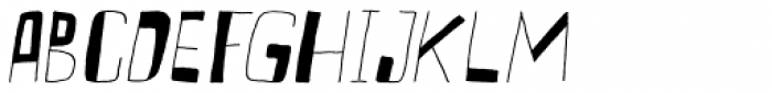 Kurkuma Italic Font LOWERCASE