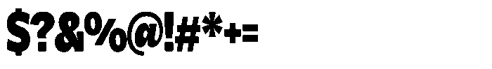 Kurlbit Compressed Font OTHER CHARS