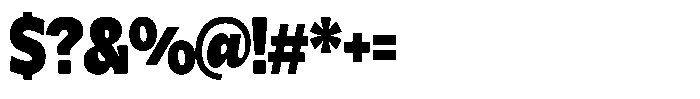 Kurlbit Condensed Font OTHER CHARS