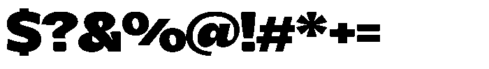 Kurlbit Expanded Font OTHER CHARS