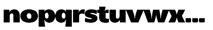 Kurlbit Expanded Font LOWERCASE