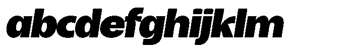 Kurlbit Wide Slant FONT